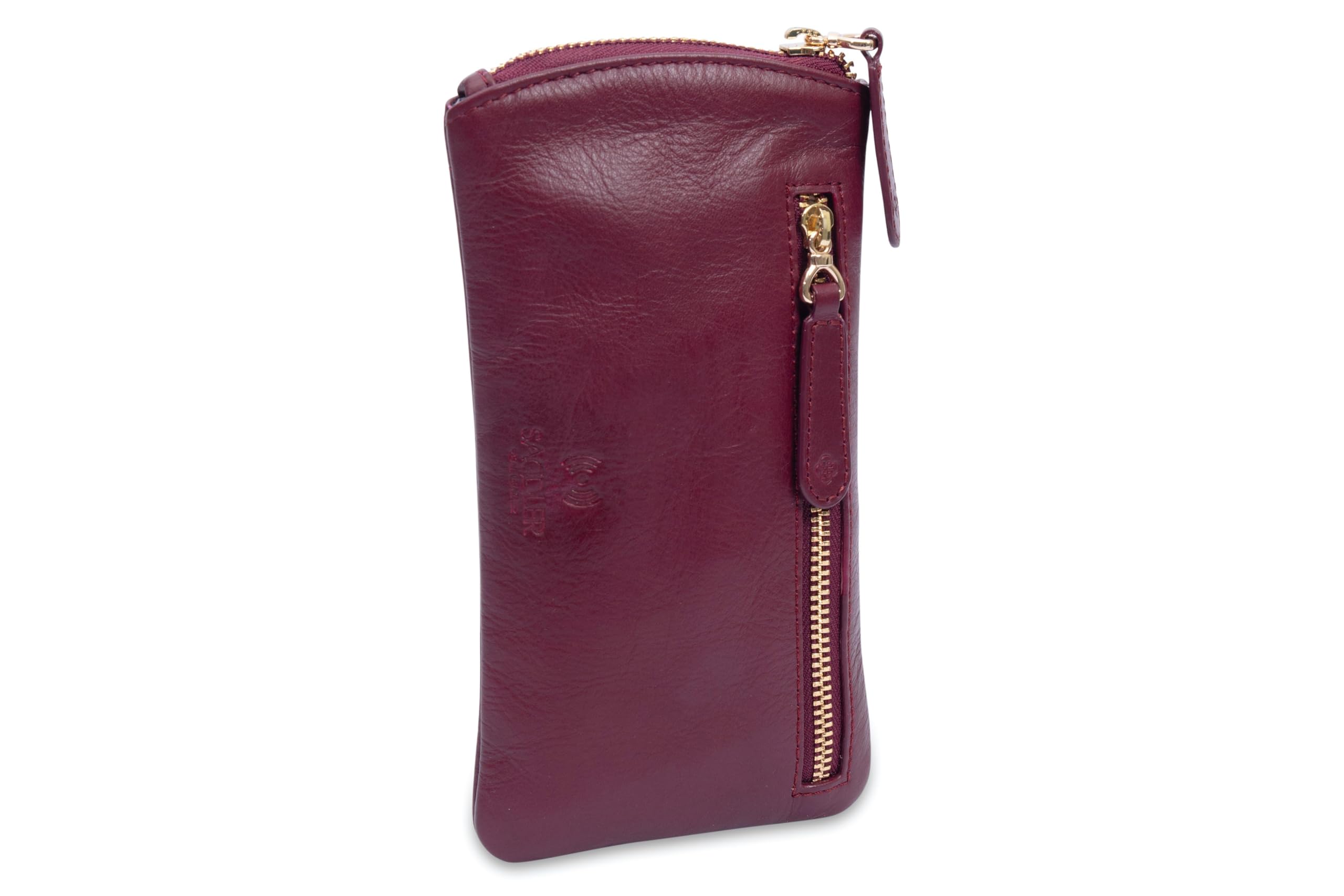 SADDLER - Glasses Case - Leather - Burgundy - One Size