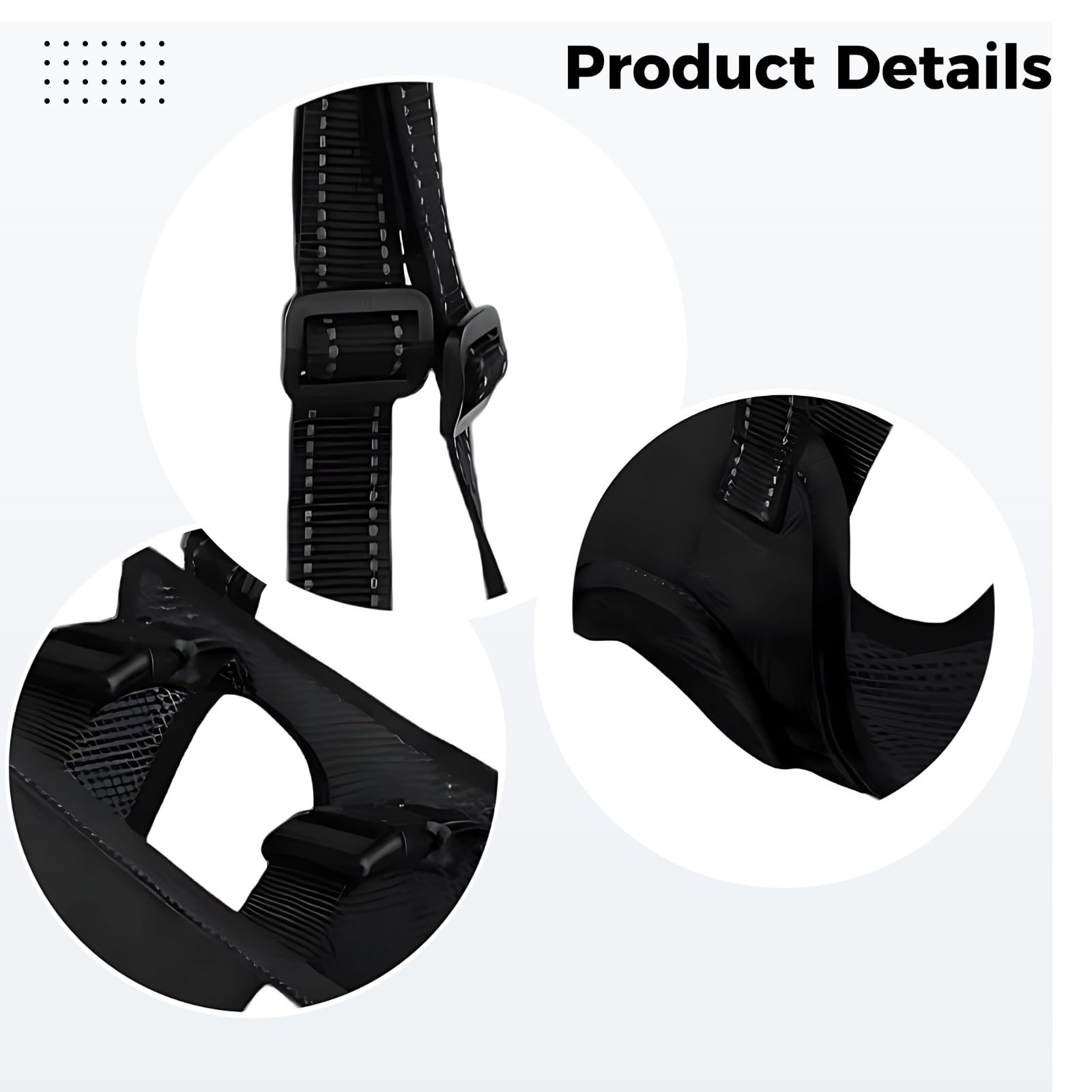 Arnés para perros XL negro, soporte para perros mayores con patas traseras lesionadas o deterioradas, arnés ajustable para escaleras, paseos y rehabilitación