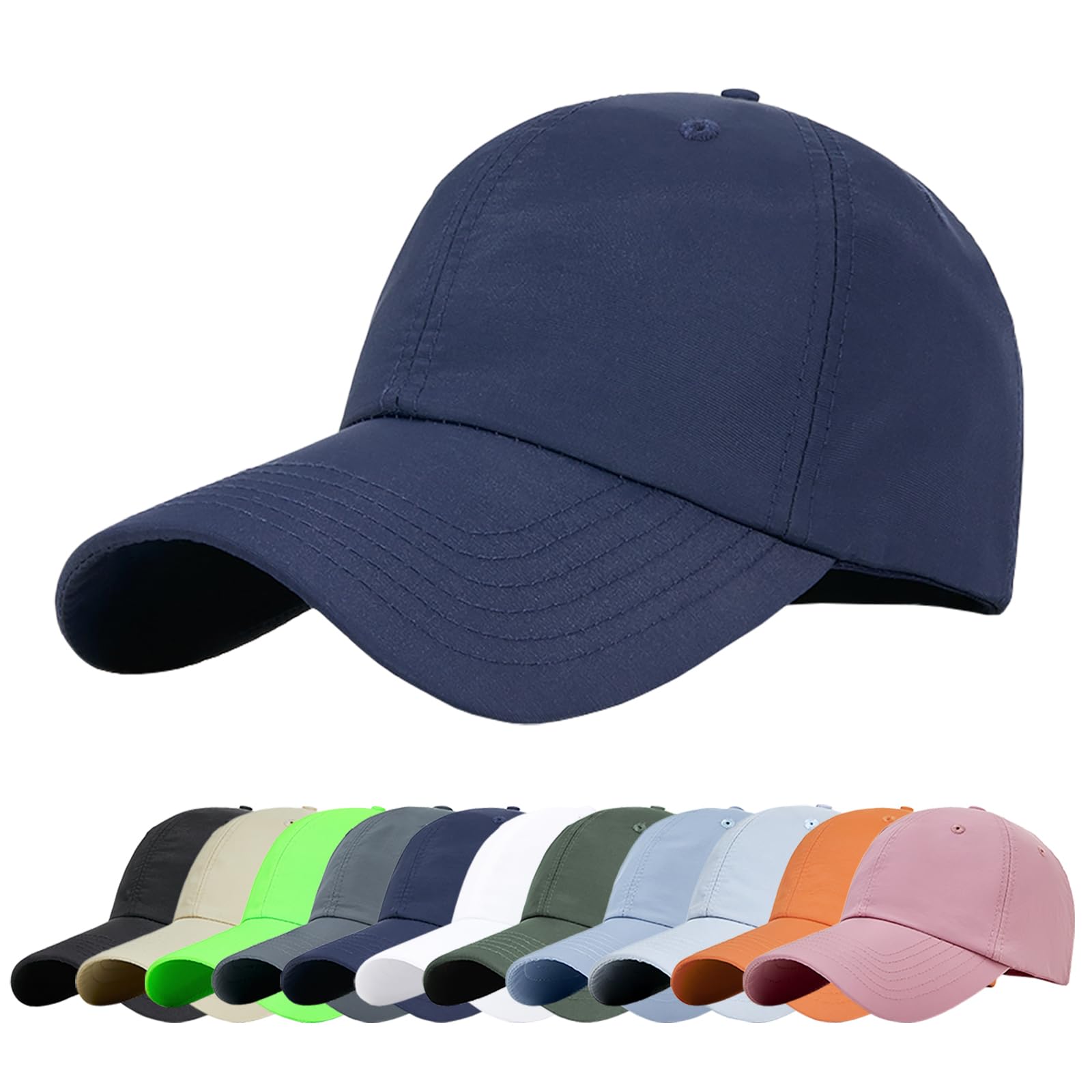 Baynetin Gorra de Béisbol para Hombre, UPF 50+ Sun Protection Deportiva Transpirable de Verano Gorras de Sol de Béisbol de Gorra de Visera Ejecutiva Unisex
