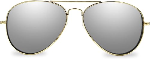 Goson Gafas de sol de aviador para hombres y mujeres, protección UV400, estilo retro, ideales para conducir, actividades al aire libre