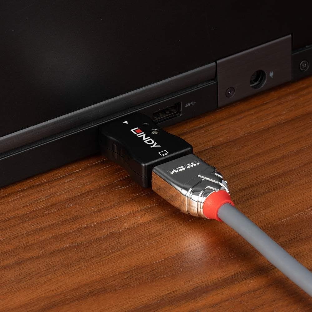 Lindy HDMI 2.1 EDID Emulator Advanced EDID Minder do wyświetlaczy HDMI, obsługuje 8K, HDR i wysokie częstotliwości odświeżania