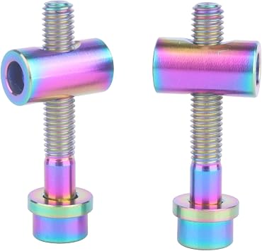 2PCS M5x30mm Titanium Bolt Nut Washer for Cycling Thomson Seatpost