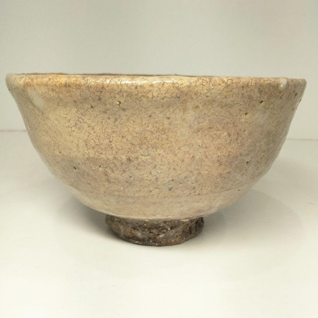 Amazon.co.jp: Y11153 茶道具 萩焼 唐泊山 喜村皓司造 茶碗 共箱