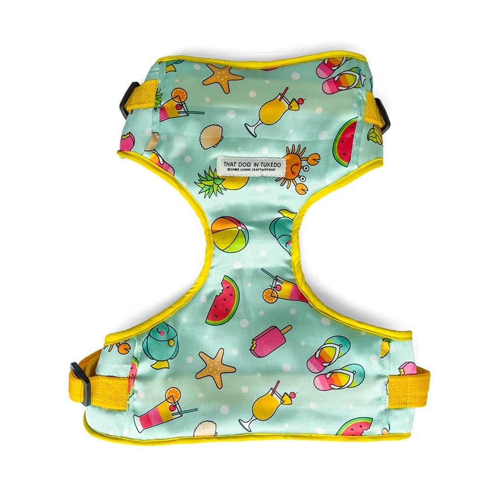 That Dog In Tuxedo Beach Vibes Dog Body Harness with Air Mesh (Turquoise, Size S) (B07FZJ97LN) Amazon Price History, Amazon Price Tracker