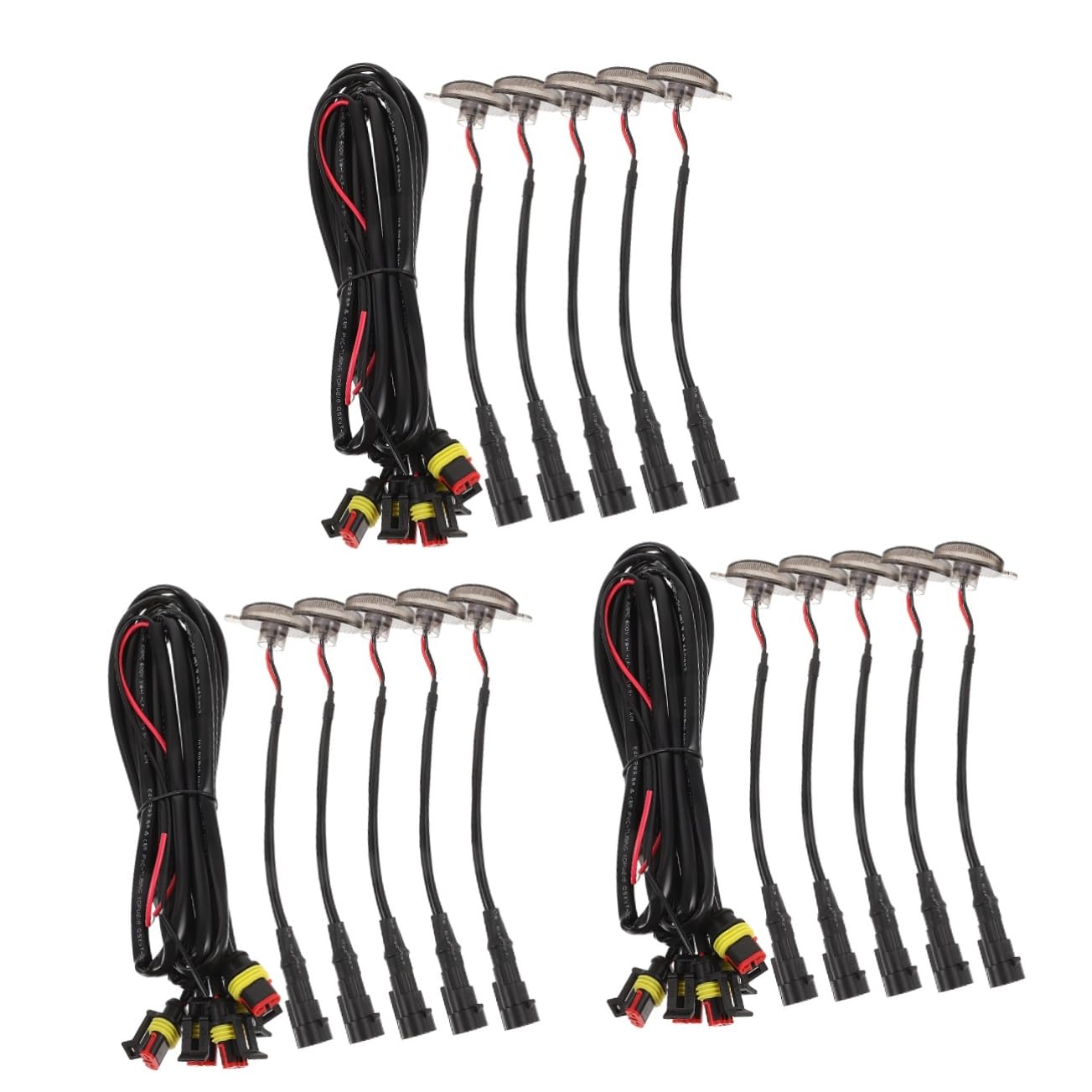 OUNONA Kit De 3 Feux De Calandre À Led Pour Voitures (1 Sur 5)