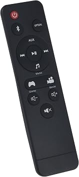 PERFASCIN Replace Infrared Remote Control Fit for TaoTronics BT Sound Bar