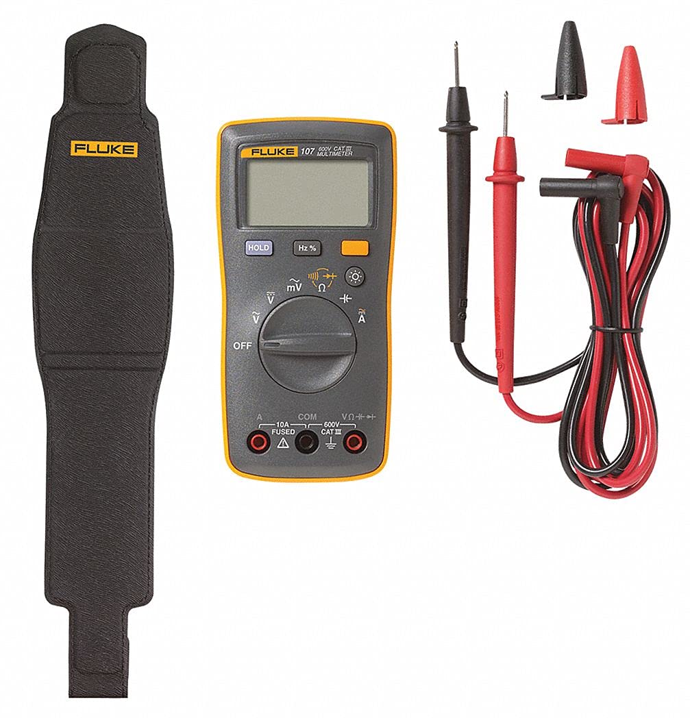 Review of Fluke 107 Palm Sized Digital Multimeter