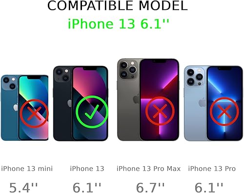 Miniatura 5 de Funda estética de rana bruja compatible con iPhone 13, funda de Halloween de rana hongo para iPhone 13 para adolescentes, hombres y mujeres, funda