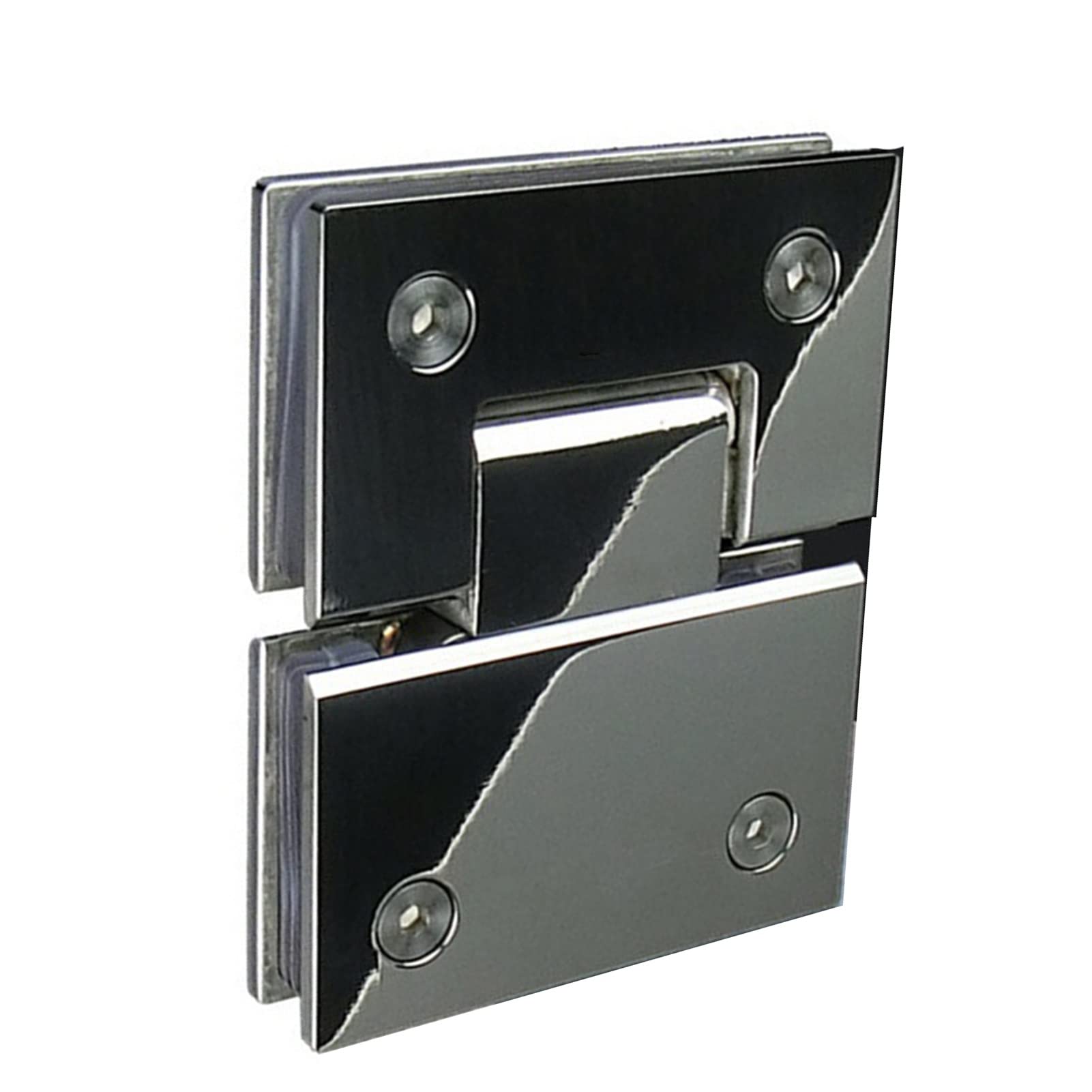 Charnière de porte douche murale en acier inoxydable 304 pour verre
