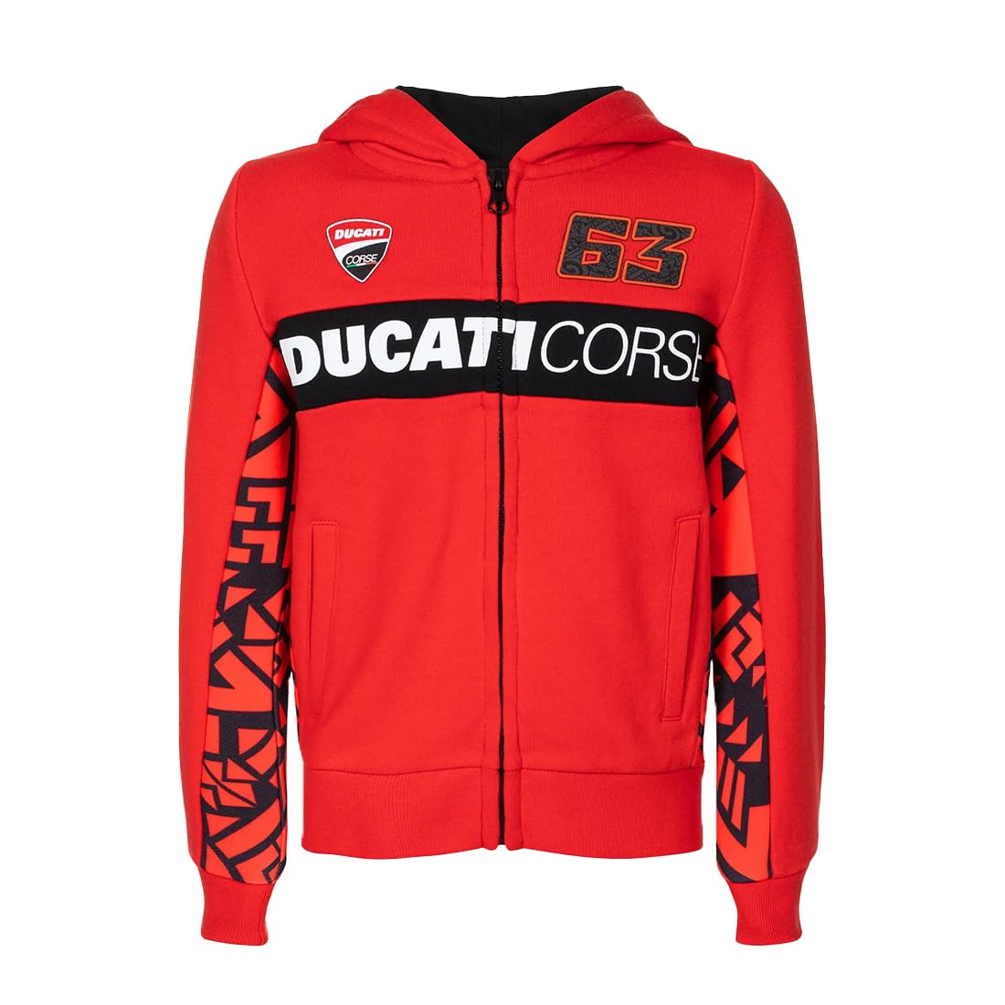 T-shirt VR46 Luca Marini 10 noir XS, idéal pour les sorties moto et les GP