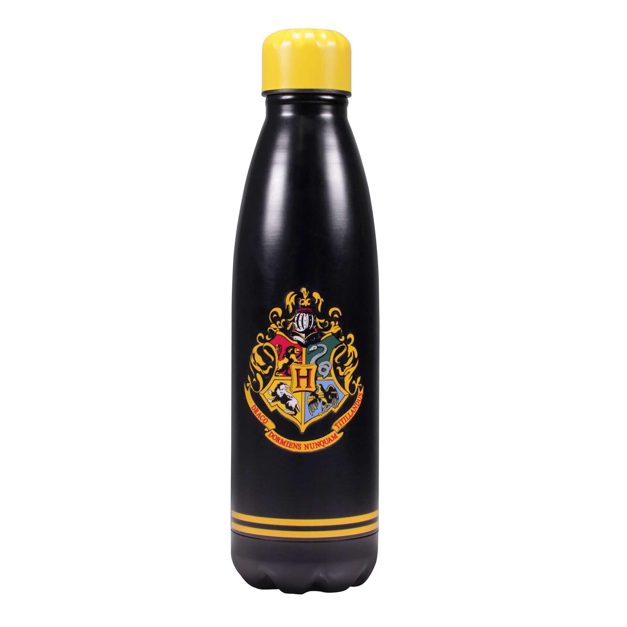Half Moon Bay | Harry Potter | Metal Water Bottle | Hogwarts Crest | 500ml - Double-Walled