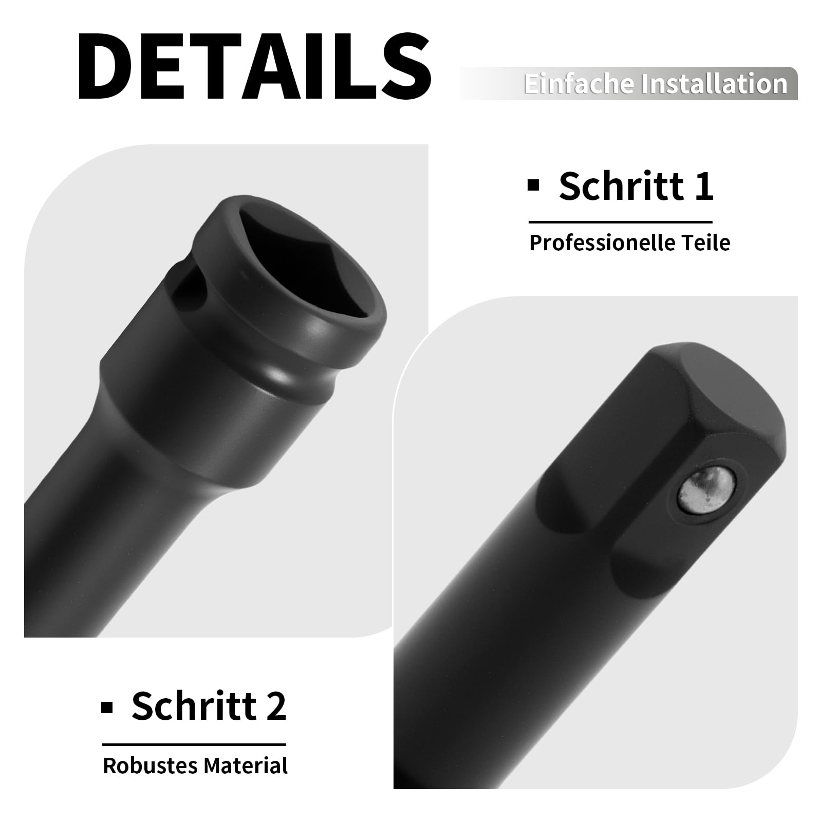 Hoypeyfiy Radmutter Nuss Kit, Mutterngrößen 19,5, 18,5, 20,5, 21,5 mm, Doppelendiger Naben-Schraubenschlüssel, Ersatz für Ford, Land Rover, Ersatz für Jeep