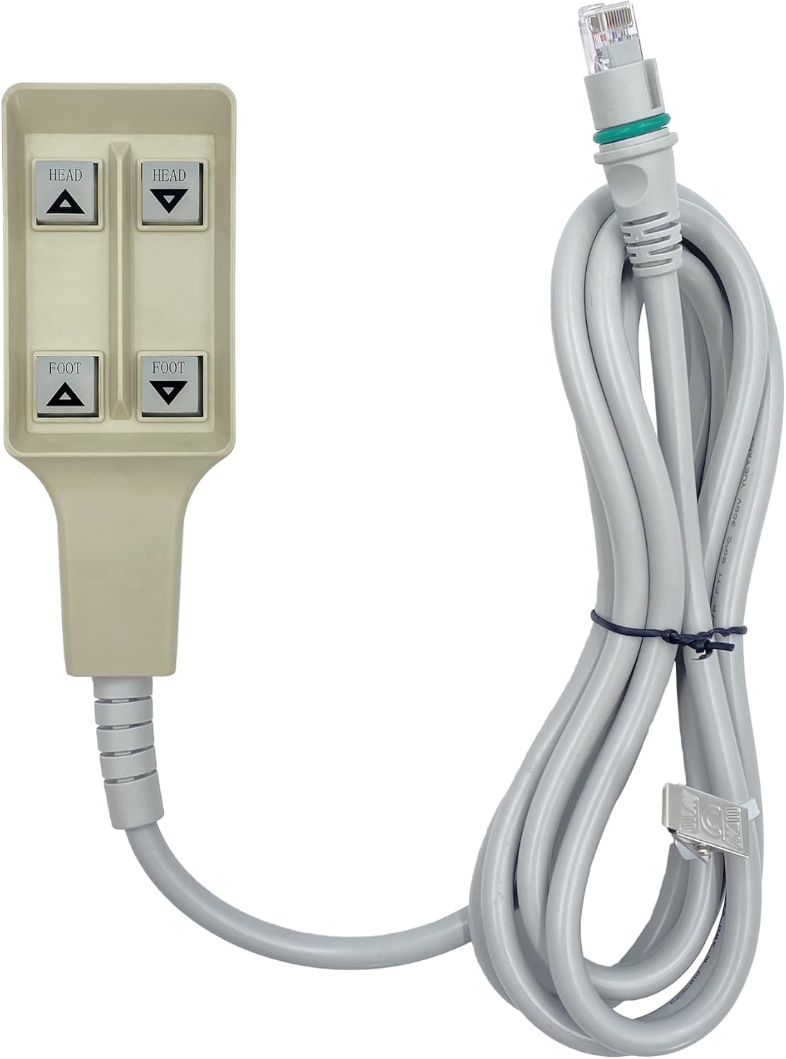 Uetmulik Electric Hospital 4 Button Bed Remote Replacing Hand Control Model 1115288 Replacement