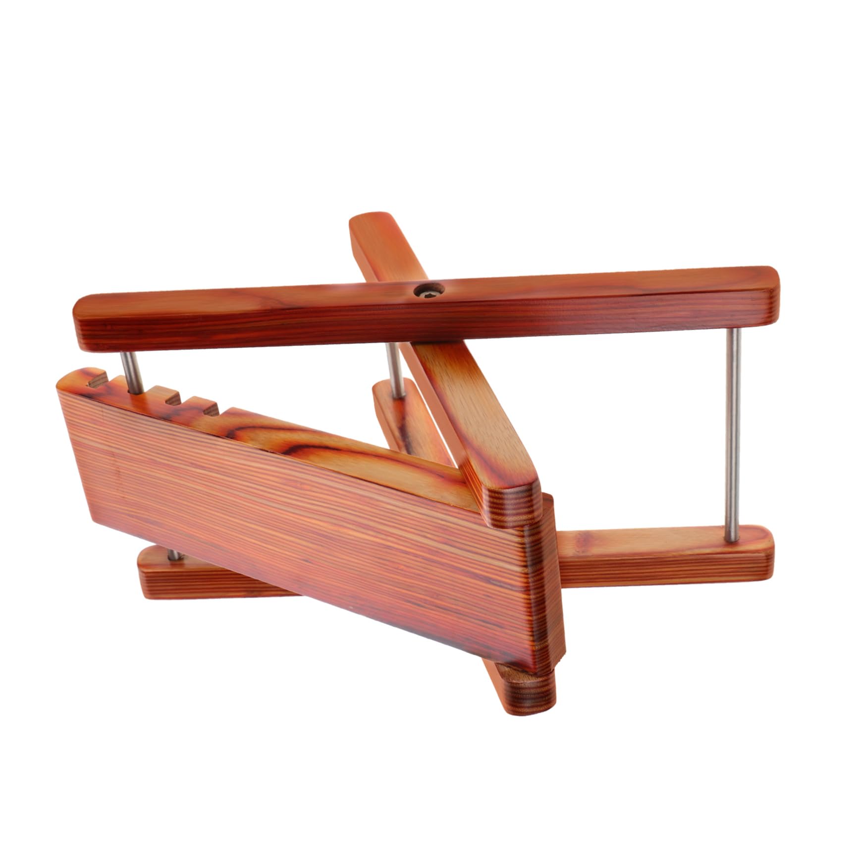 ifundom Guitar Foot Stool Classic Acoustic Wood Crafted Foldable Footrest 4 Height Settings