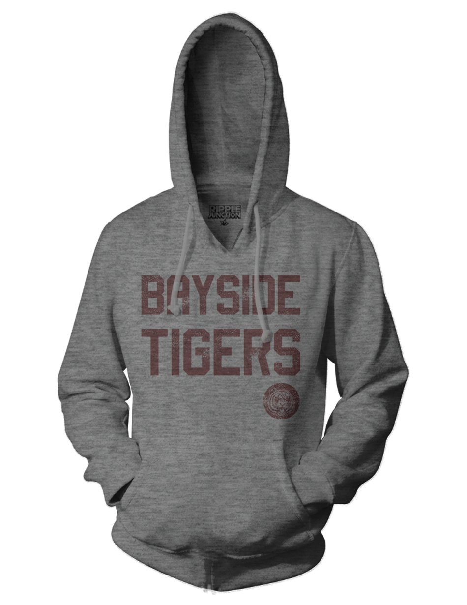 Ripple JunctionBayside Tigers Adult Gray Hoodie