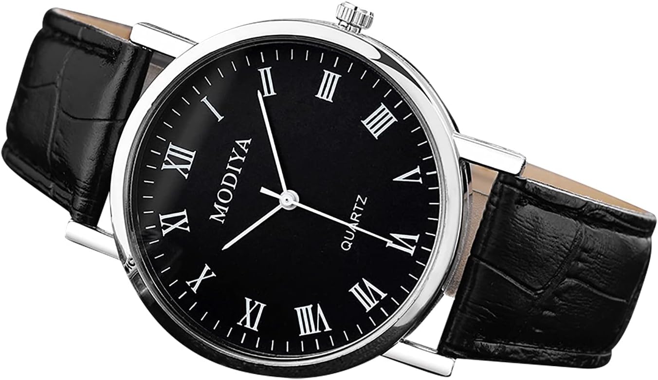 Watches Bulk Roman Dial Scale Watch Gift Classic Men's Creative Strap Belt Calendar Trend Men's Watch Watches in Bulk