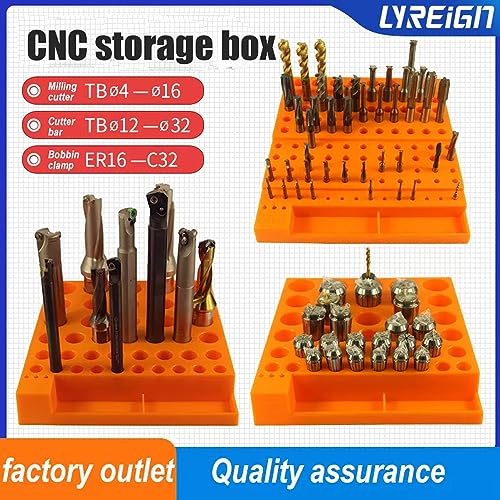 HSK 63A Taper Slim Fit DC-6 Collet Chuck, Tool Holder Set, 6