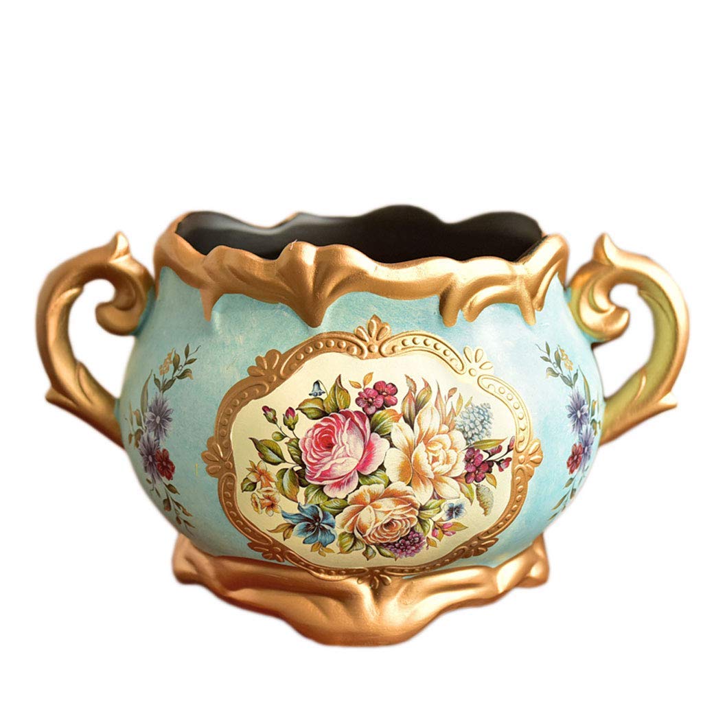 Vase en porcelaine décoratif pour bouquet de fleurs sur table de salon