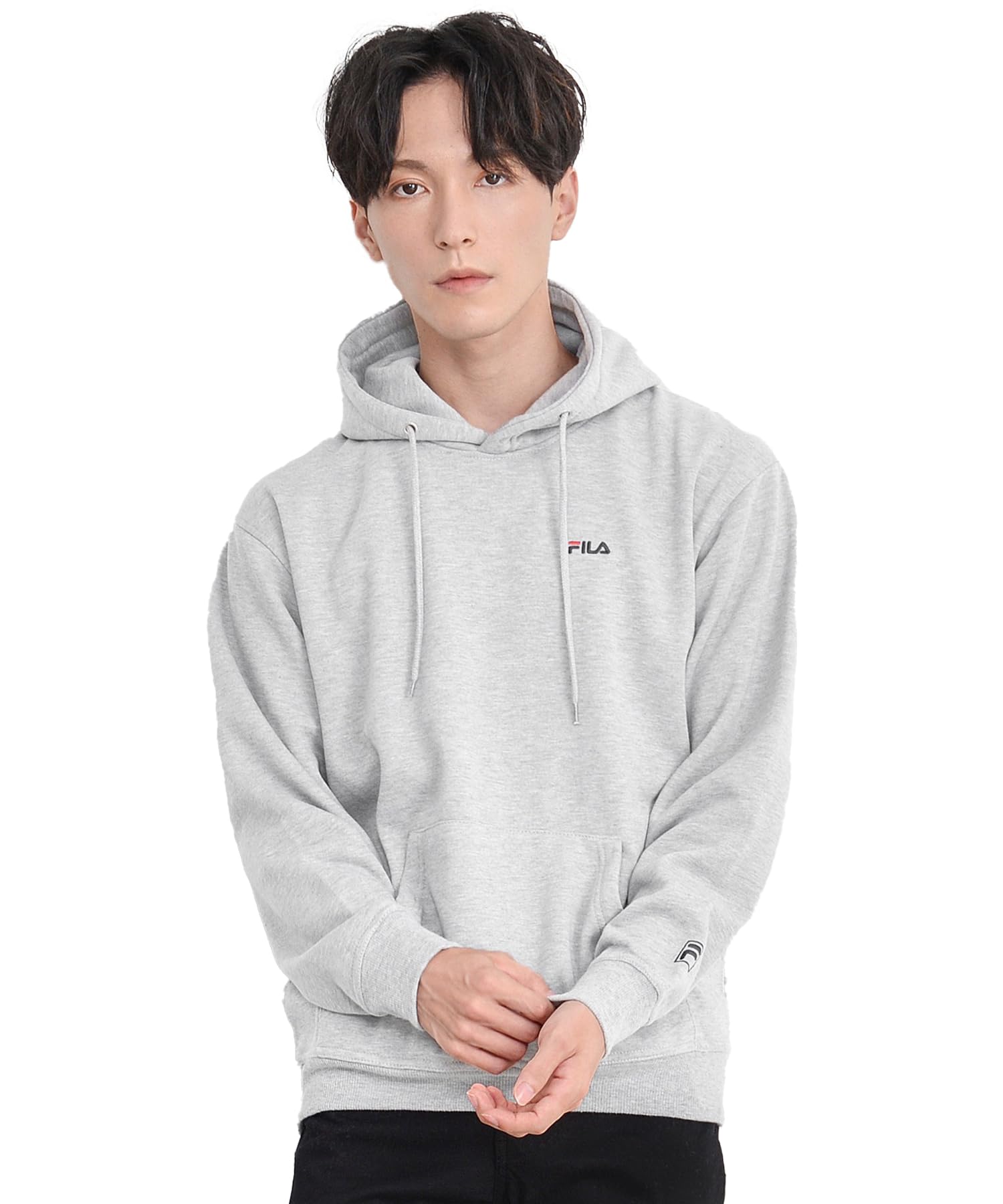 Amazon.co.jp: [FILA(フィラ)]パーカー メンズ 裏起毛 プルオーバー