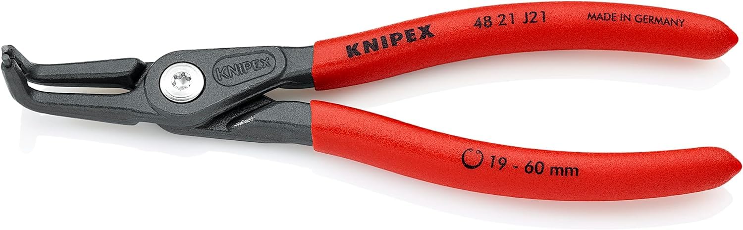 B&Q -  48 21 J21 Sb Precision Circlip Pliers Internal 90 Bent 19-60mm J21 Kpx4821J21