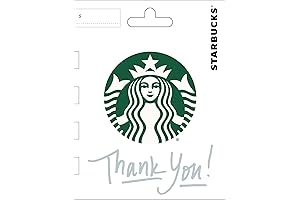 Thankful Heart, Starbucks Card of Choice