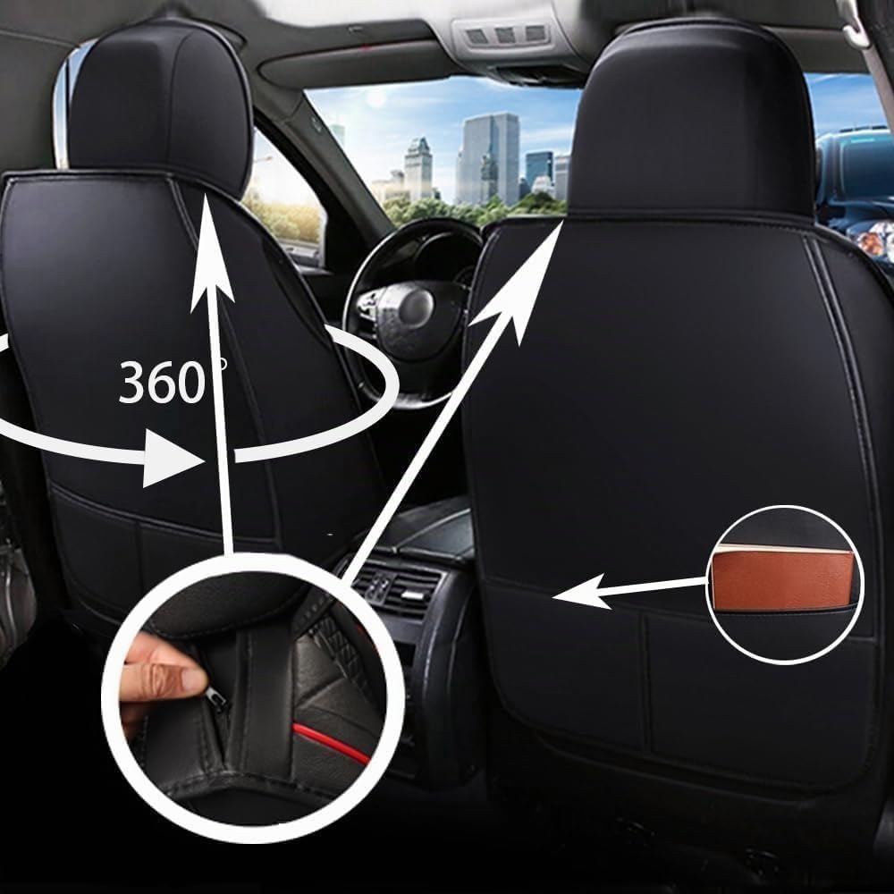 Asientos Fundas Asientos Coche Cuero,para Renault Captur II I/Captur E-Tech 2019-2024 2025 Impermeables Juegos De Cubreasientos Interior Accesorios,B