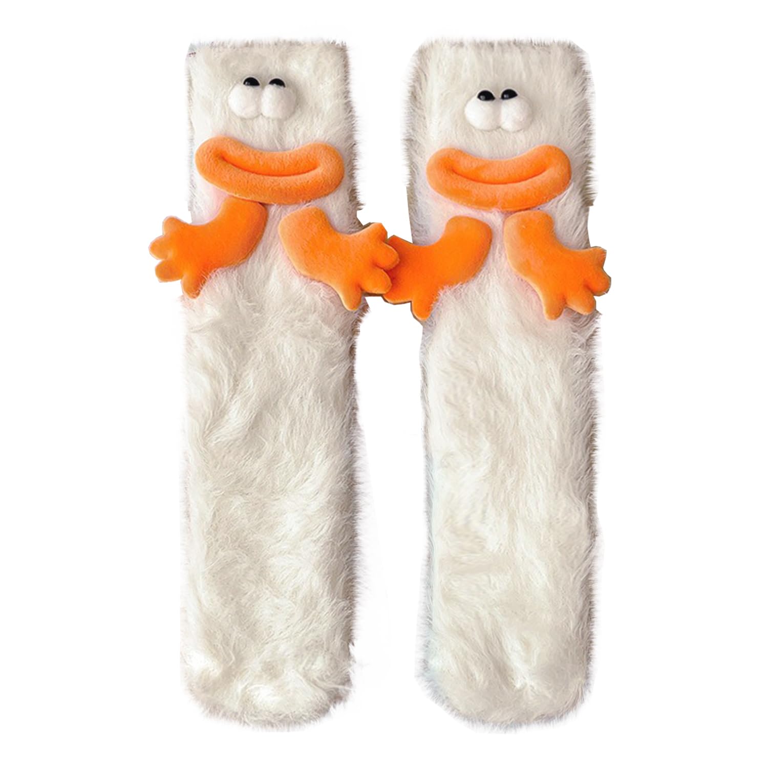 TFTSR Crazy Funny Fuzzy Silly Socks for Kids Women,Girls Fluffy Slipper Novelty Fun Socks,Boy Men Cute Cozy Soft Animal Socks