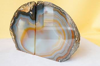 Amazon.co.jp: ！35年前の在庫！瑪瑙 断面 天然石 輪切り 鉱物