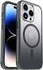 Transparent Case Series with MagSafe for OtterBox iPhone 14 Pro, Shockproof, Drop Resistant, Ultra Thin, Protective Case, 2X Tested According to Military Standards, Obsidian