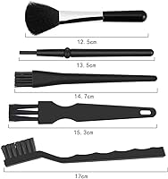 Vista 2 de 9 en 1 cepillos antiestáticos pequeños kit de limpieza cepillo de nailon multiusos para teclado, placas base de PC, cámara, teléfono, portátil