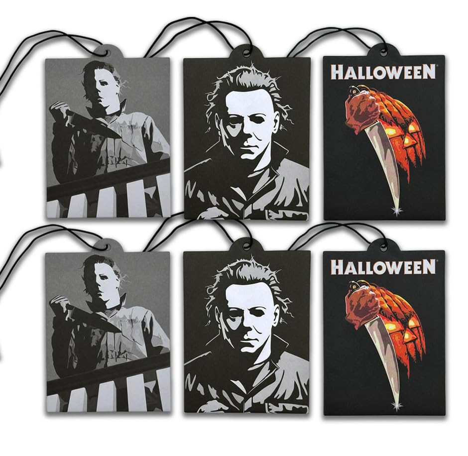 Image of Elektroplate Michael Myers Halloween Car Air Freshener Variety 6-Pack