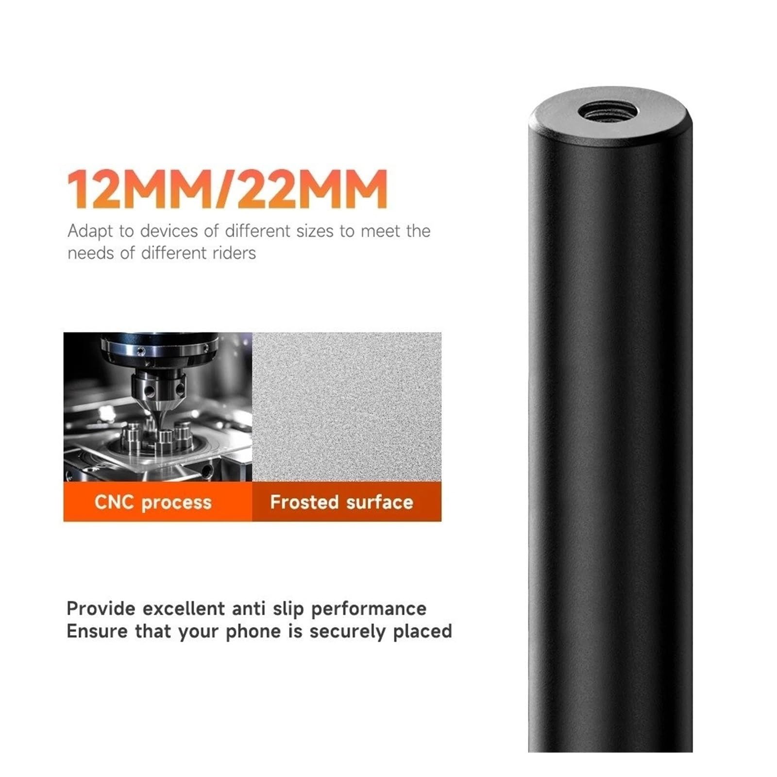 navigazione GPS Staffa Per ADV350 2025 Supporto Di Navigazione Supporto Per Telefono Navigatore Per Moto Supporto Per Navigazione GPS Per ADV350 Per ADV 350 2025-(A set of 12mm)