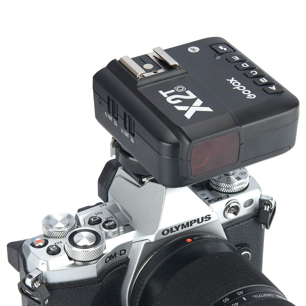 Godox X2T-O Transmisor Inalámbrico Flash para Cámaras Olympus y Panasonic, TTL,HSS,1/8000S, 2.4G, Disparador Inalámbrico para Flashes, LCD, USB Actualización Firmware
