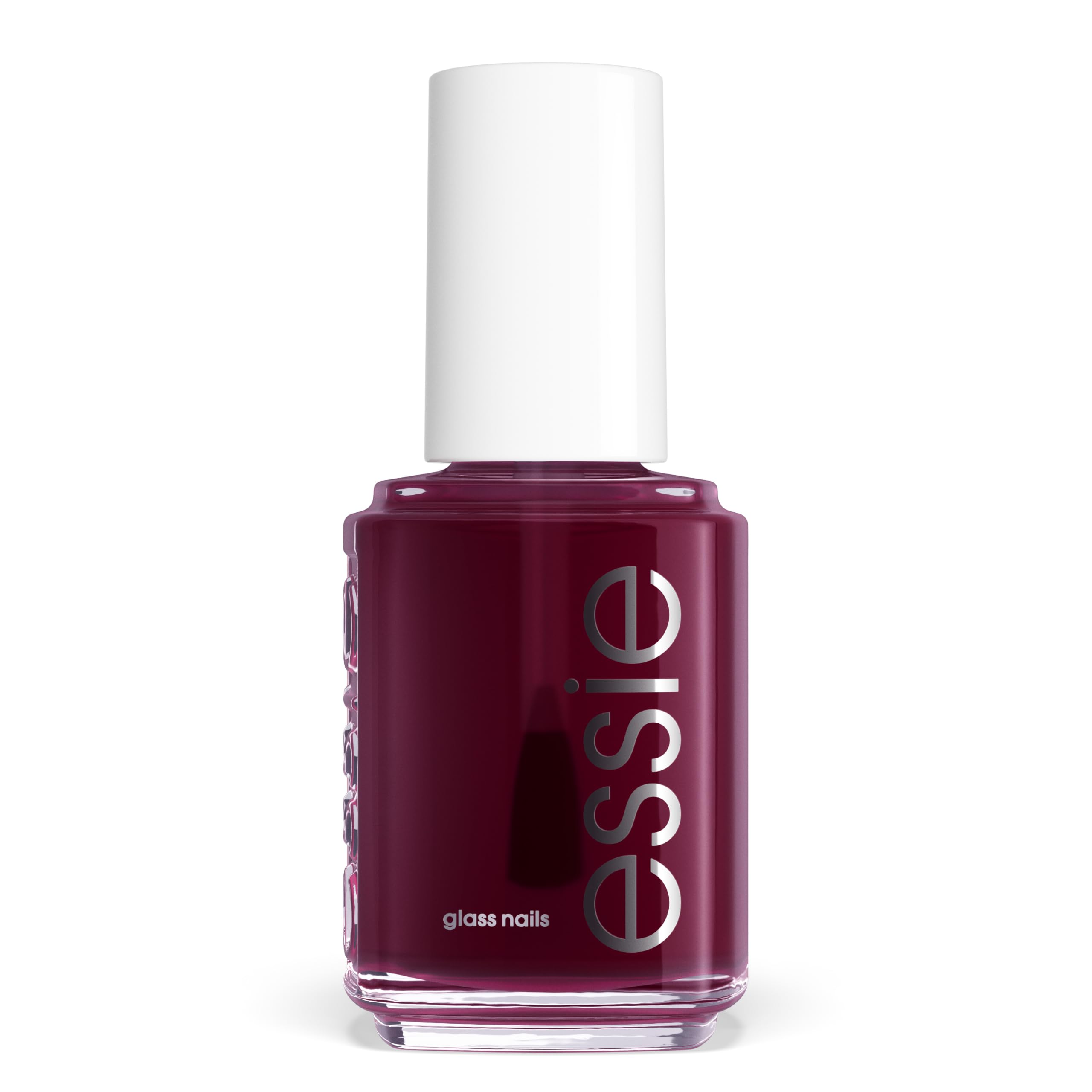 Essie Glass Nails Half Full, Deep Purple Nail Polish, Sheer Finish