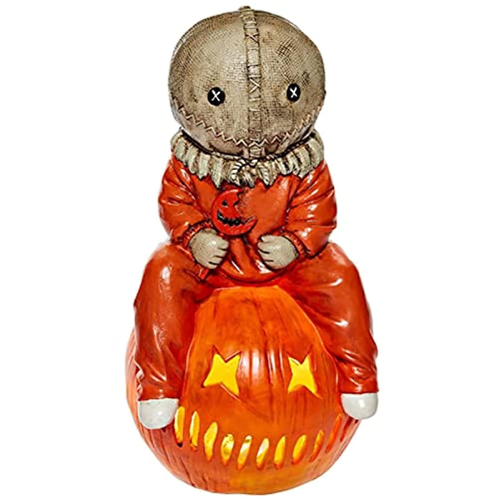 Buy Halloween Michael Myers Resin Statue with Pumpkin Sam Trick 'r