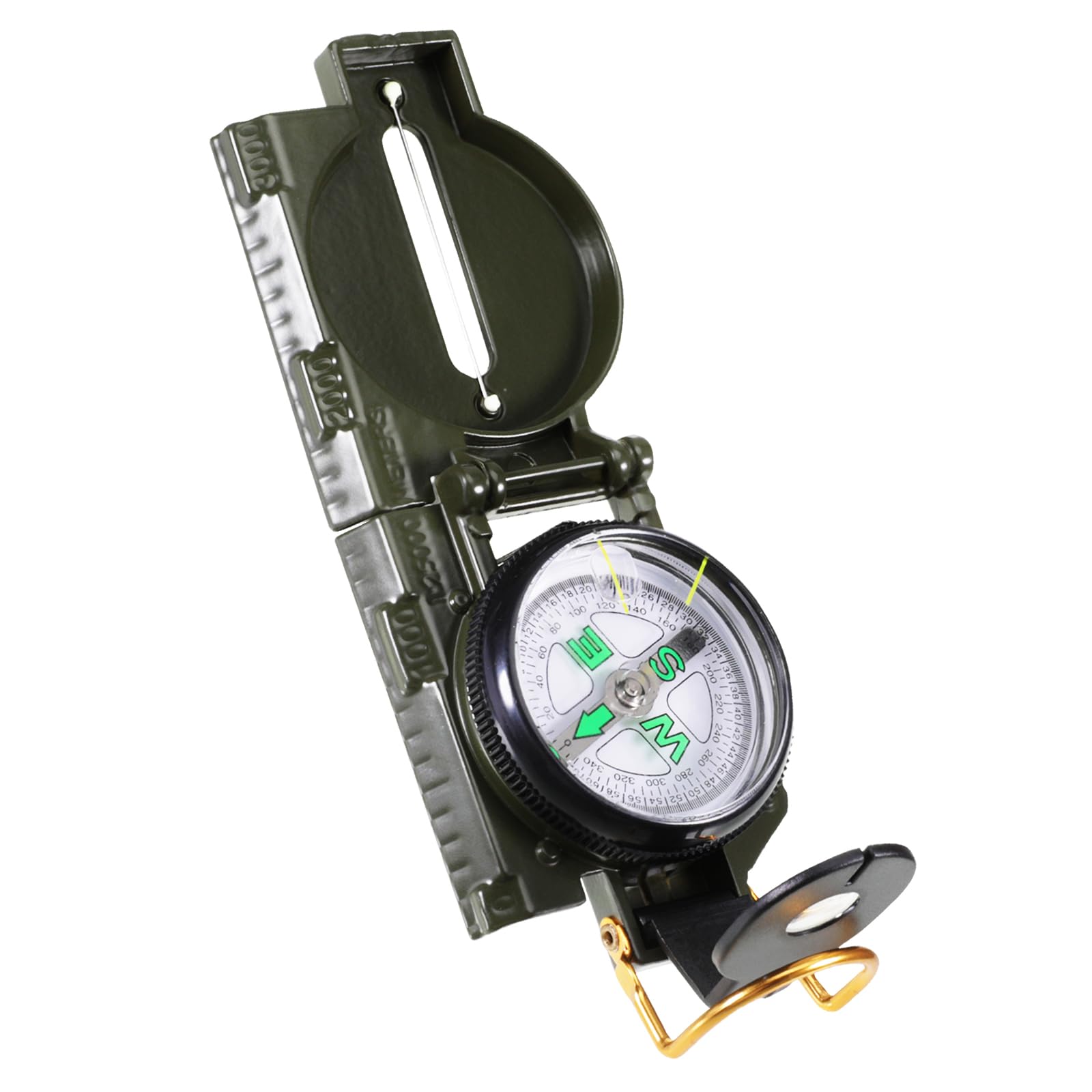 kodivenj Compass,Navigation Compass,Vintage Brass Compass with Luminous Display