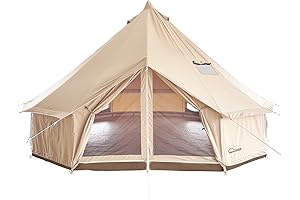 DANCHEL OUTDOOR B5 PRO: Your Ultimate Four-Season Glamping Yurt Tent with Stove Jack