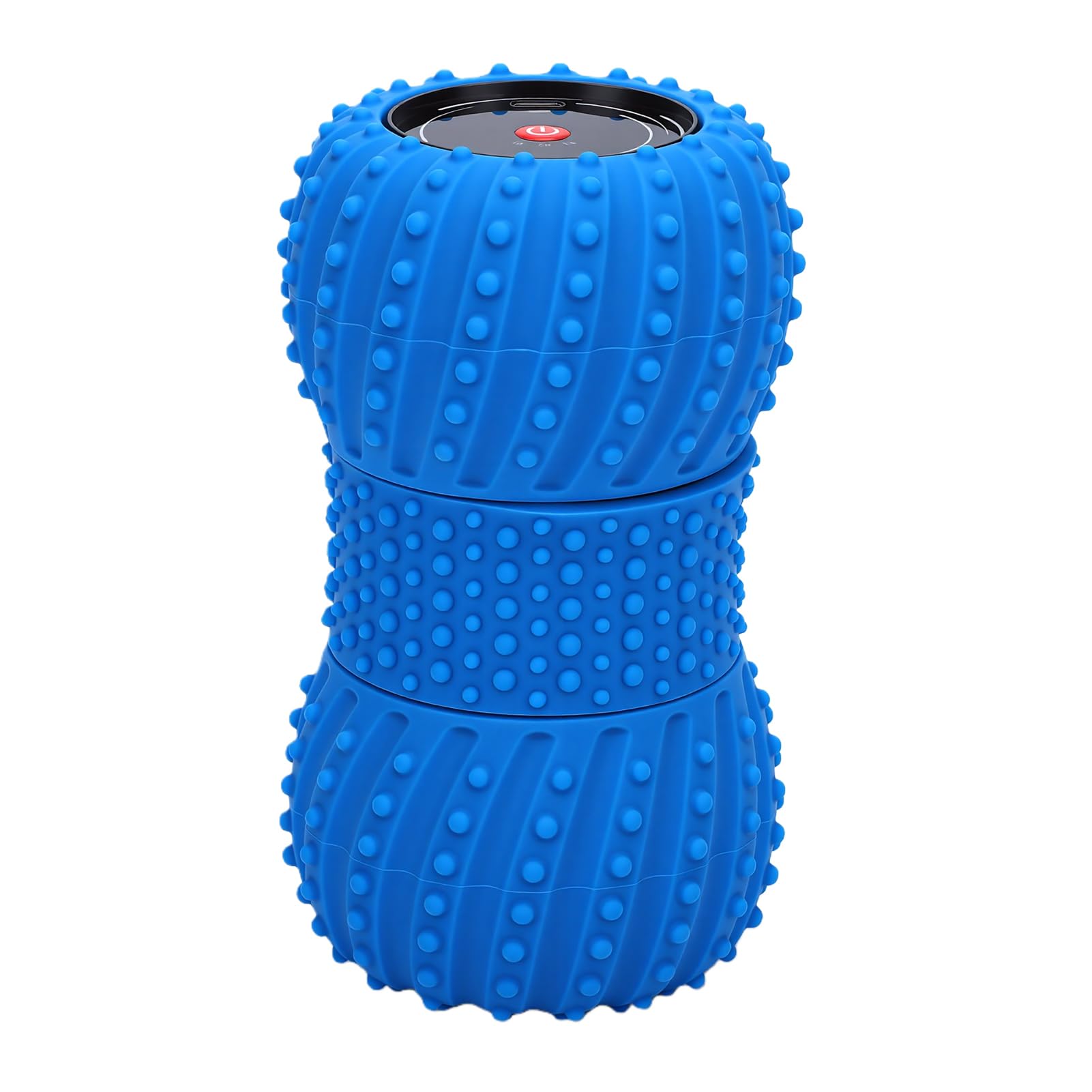 Cocoarm Bola Masaje Eléctrica Maní, Rodillo Yoga con Altavoz, Azul