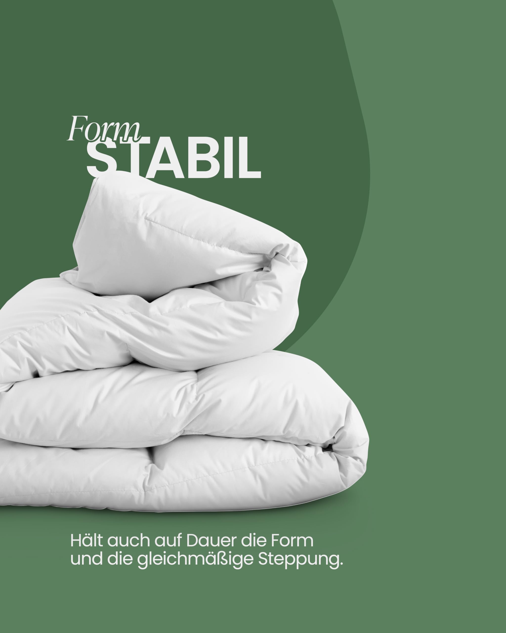 Bestlivings Kołdra Puchowa 135x200cm (80% pierze & 20% puch) 1300g zapewnia