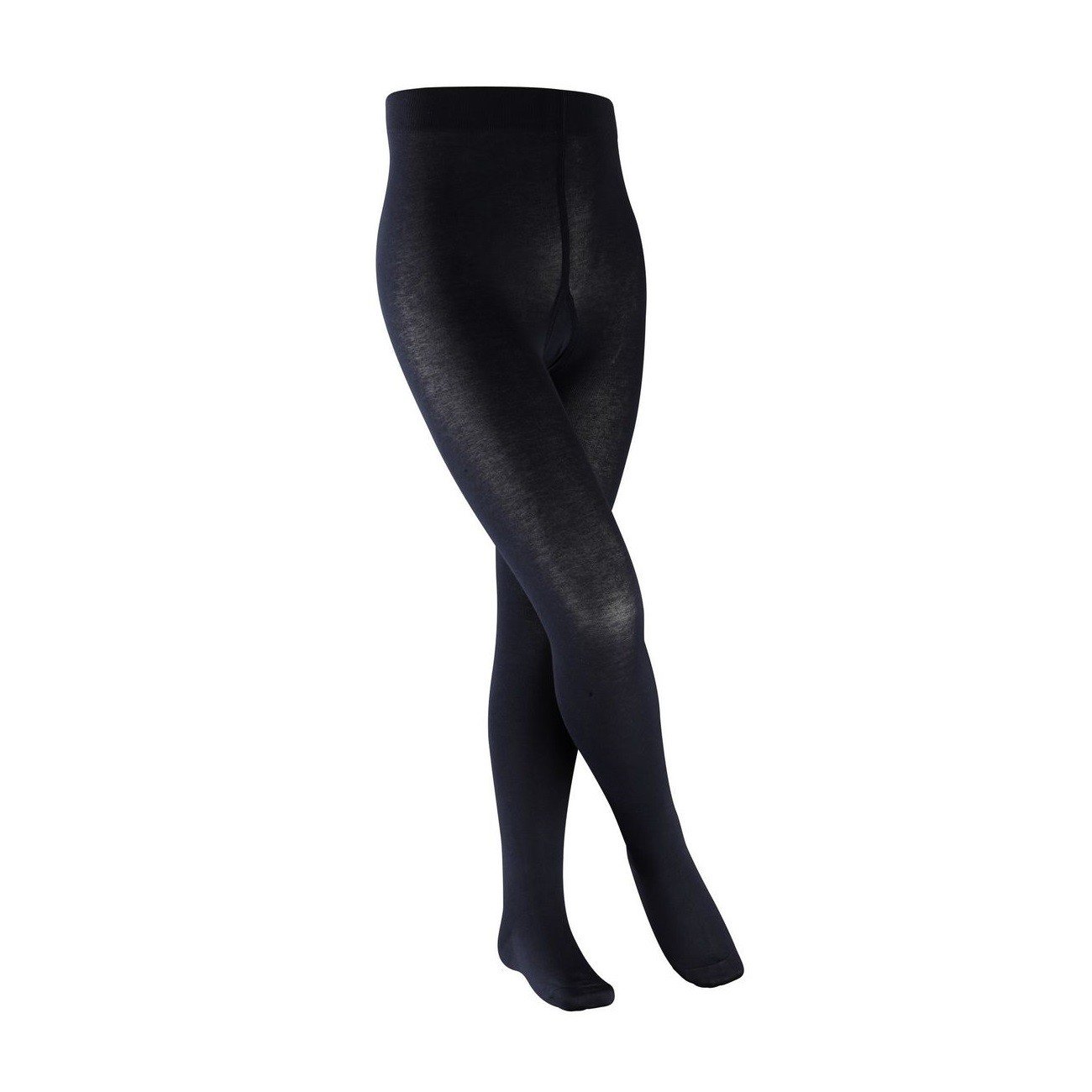 FALKE Casual Basics Kinder Strumpfhose Cotton-Touch 2er Pack, Grösse:80-92;Farbe:Dark Marine (6170)