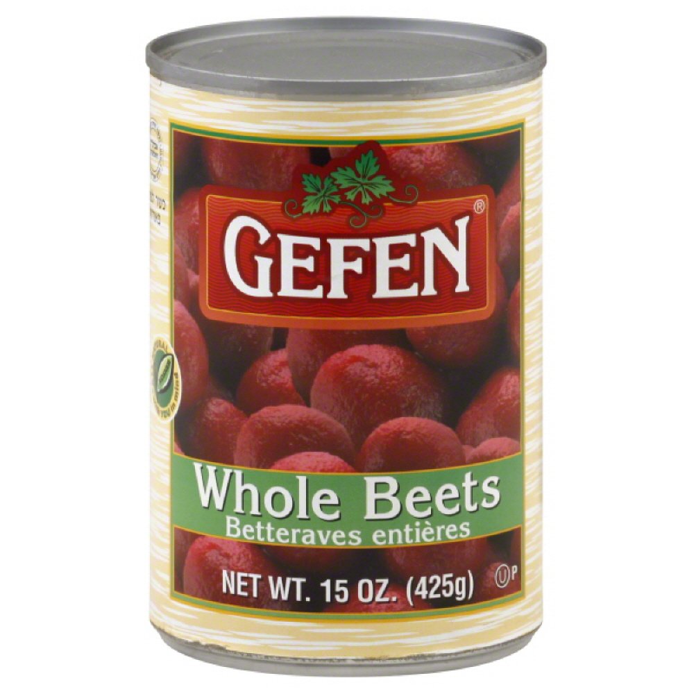 Gefen Beets, Whole, Passover, 15-ounces (Pack of 24)