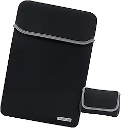 LENTION Capa para Notebook com Bolsa Organizadora, Laptop para 13-14 Polegadas MacBook Air/Pro (M4/M3/M2/M1) 2021-2025, Notebook 13-13,6 Polegadas, Bolsa com Bolso para Acessórios (13 polegadas)