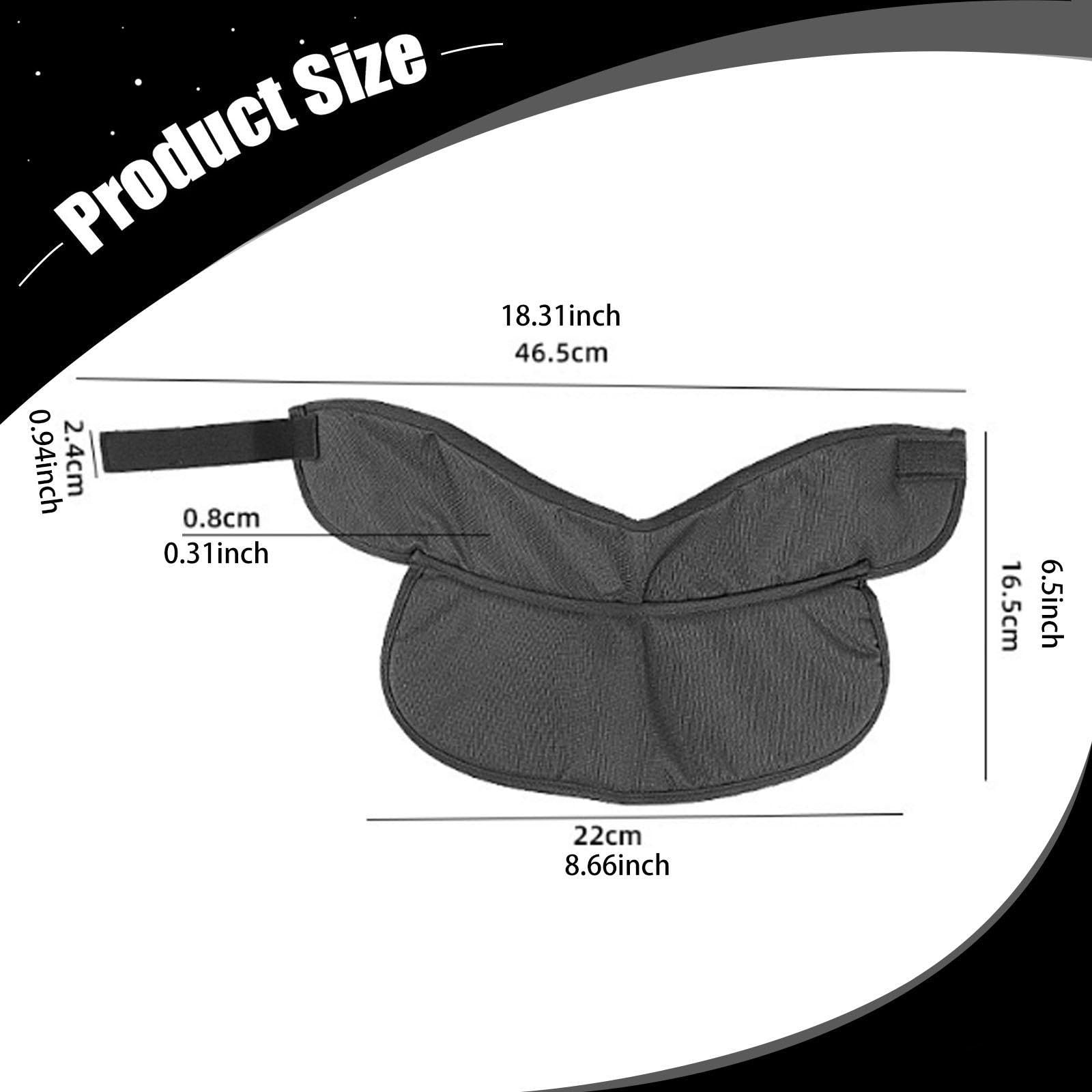 predolo Protège-Cou de Hockey Ajustable, équipement de Protection pour Le Cou sur la Glace.