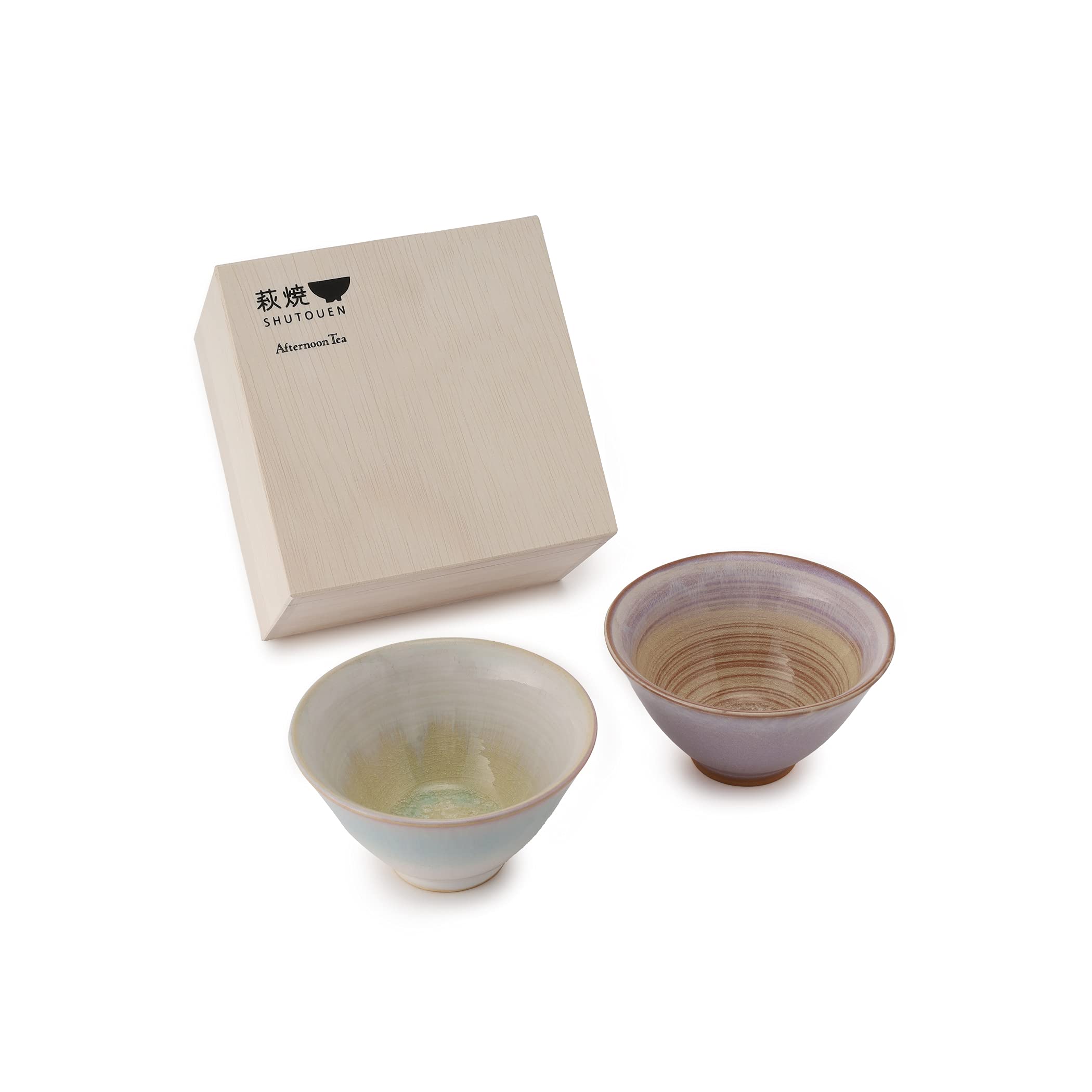692-2/珈琲茶碗/萩焼/2セット 692-2/珈琲茶碗/萩焼/2セット