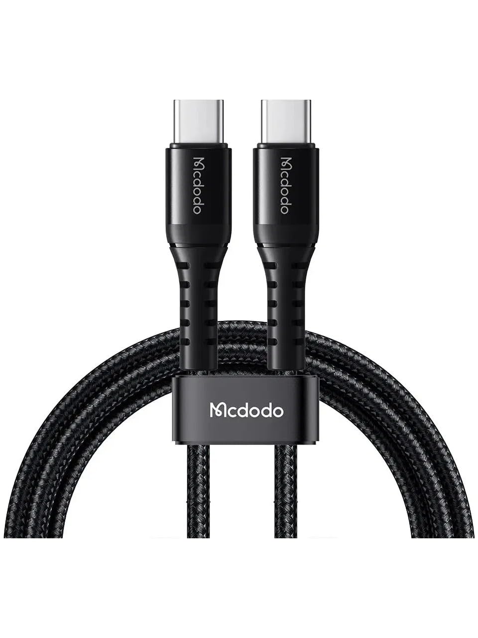 Mcdodo CA-5643 60W 3A TYPE-C To TYPE-C Şarj ve Data Kablosu Siyah - 2m