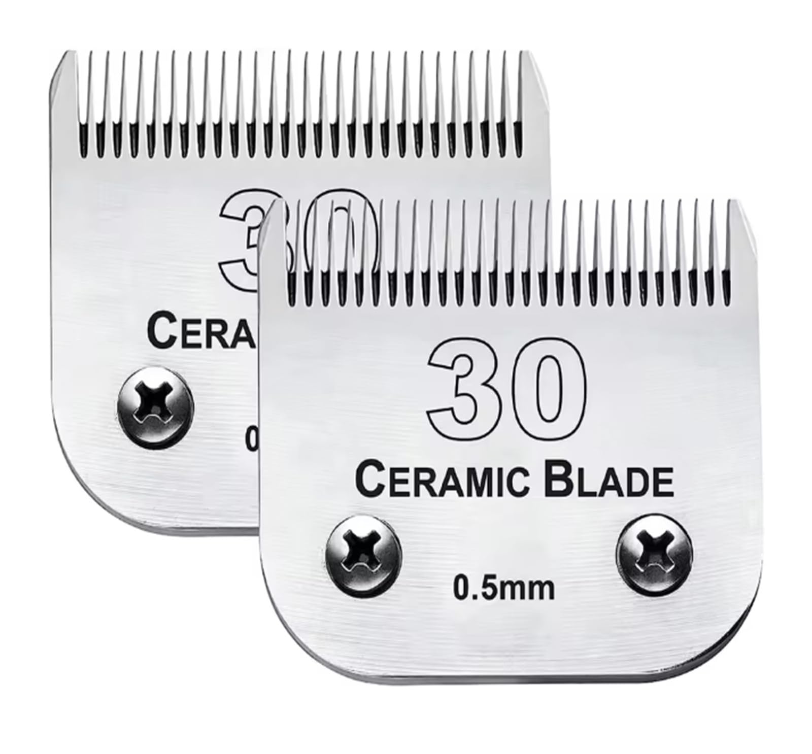 Compatible For Andis, Paquete De 2 Cuchillas De Repuesto Desmontables for | Paquete De 2 Cuchillas De Repuesto Desmontables for Cortapelos for Perros, Compatibles Con El Cuidado(2 pcs 30)