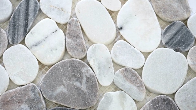 MSI Puebla Greige Marble Pebble Tile for Kitchen Backsplash
