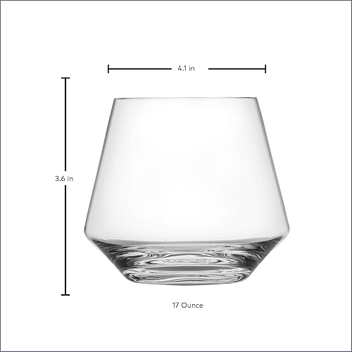 Schott Zwiesel Tritan Crystal Glass Pure Barware Collection Stemless Wine Glass - Thumbnail 4