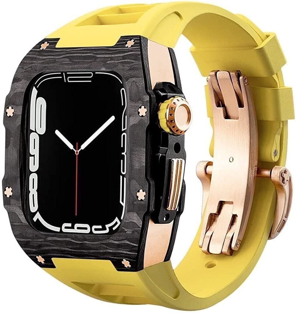 Kit modification Apple Watch 8 bracelet fluoroélastomère - 8