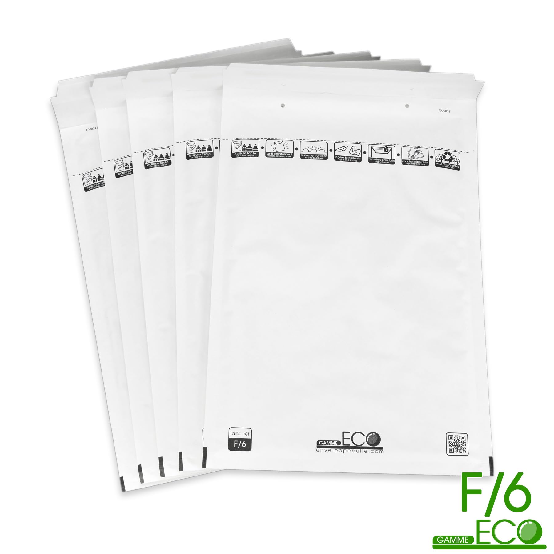 Buste imbottite ECO F/6, formato 220 x 340 mm